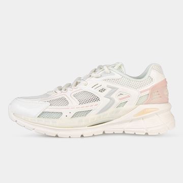 کفش روزمره زنانه سفید از برند ۳۶۱ درجه، طراحی ساده و مینیمال، سبک، راحت و مناسب استفاده روزانه، قابل ست با انواع استایل کژوال و شهری