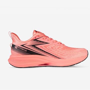 کفش دویدن زنانه 361 درجه رنگ صورتی ترند با طراحی ارگونومیک، سبک و راحت، مناسب تمرینات روزانه