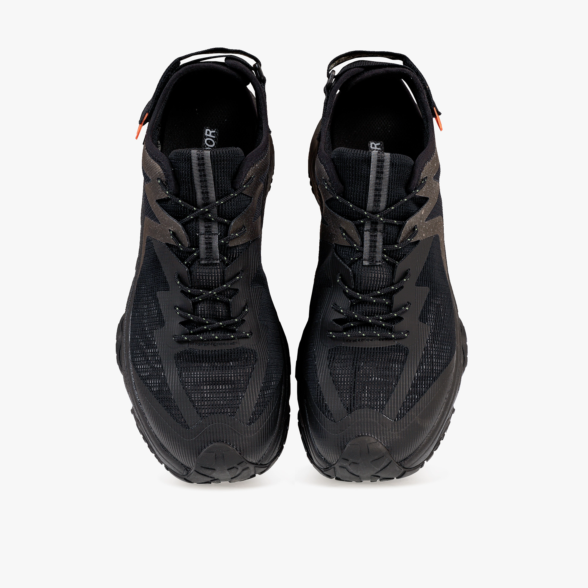 کفش روزمره و طبیعت‌گردی مردانه 361 درجه مدل W672522255-4H رنگ مشکی، رویه پارچه مش + TPU، زیره EVA + Rubber، مناسب پیاده‌روی، طبیعت‌گردی و استفاده در محیط‌های مرطوب