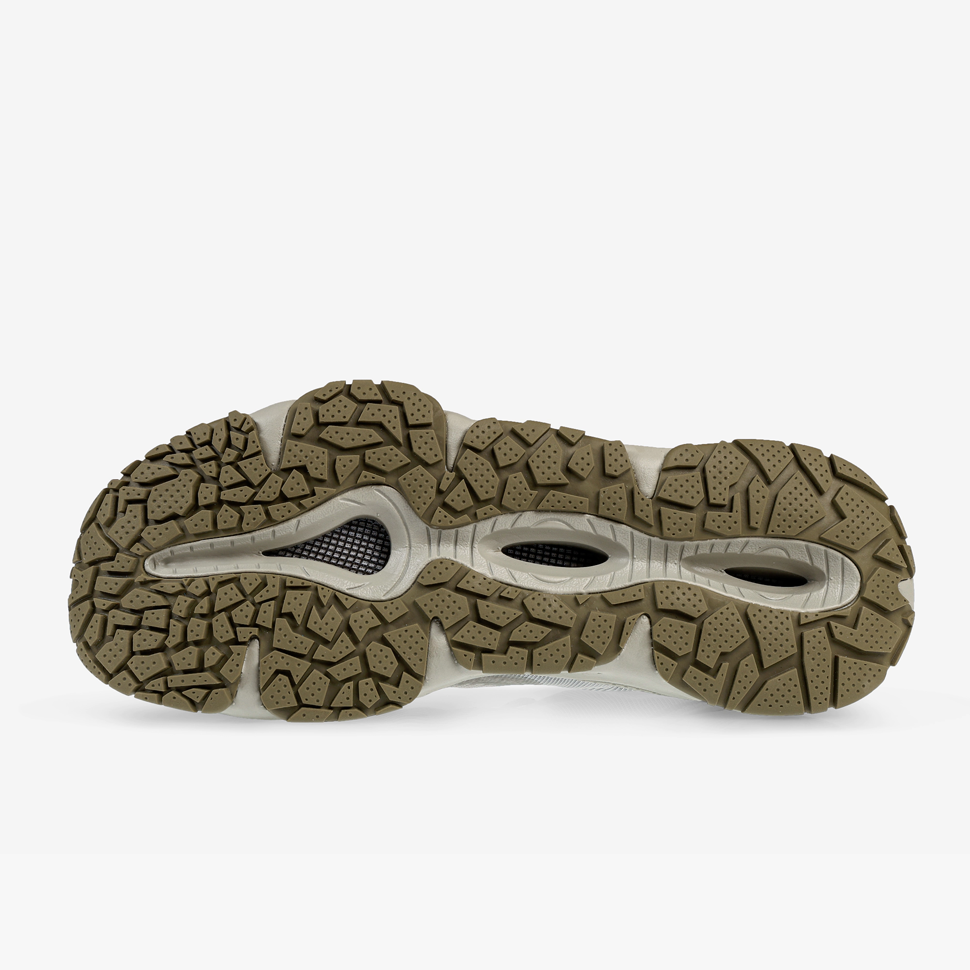 کفش روزمره و طبیعت‌گردی مردانه 361 درجه مدل W672522255-2H، رنگ سبز، رویه پارچه مش + TPU، زیره EVA + Rubber، مناسب پیاده‌روی طولانی و مسیرهای outdoor، سبک و راحت با چسبندگی بالا