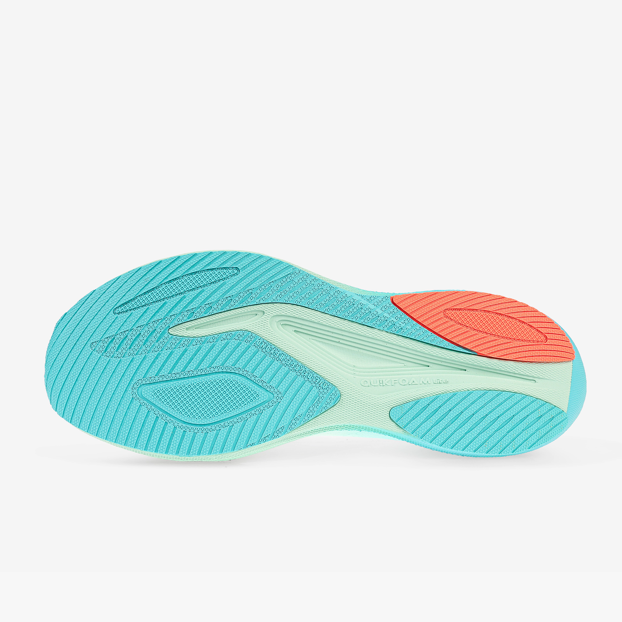 کفش مخصوص دویدن مردانه 361 درجه مدل W672522206-3H رنگ آبی، رویه پارچه + چرم مصنوعی، زیره EVA + Rubber، تکنولوژی QU!KFOAM، مناسب دویدن، پیاده‌روی و تمرینات روزانه