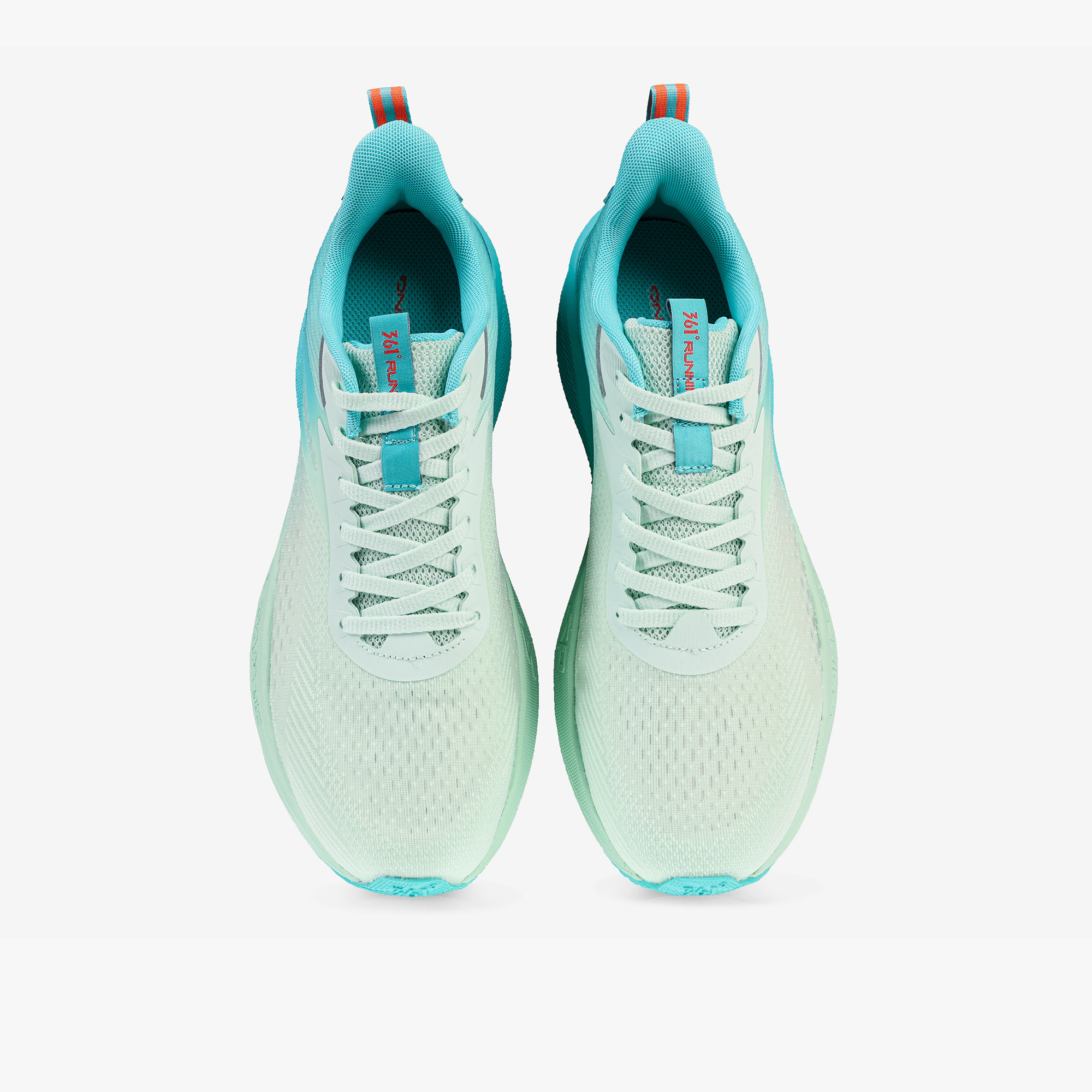 کفش مخصوص دویدن مردانه 361 درجه مدل W672522206-3H رنگ آبی، رویه پارچه + چرم مصنوعی، زیره EVA + Rubber، تکنولوژی QU!KFOAM، مناسب دویدن، پیاده‌روی و تمرینات روزانه