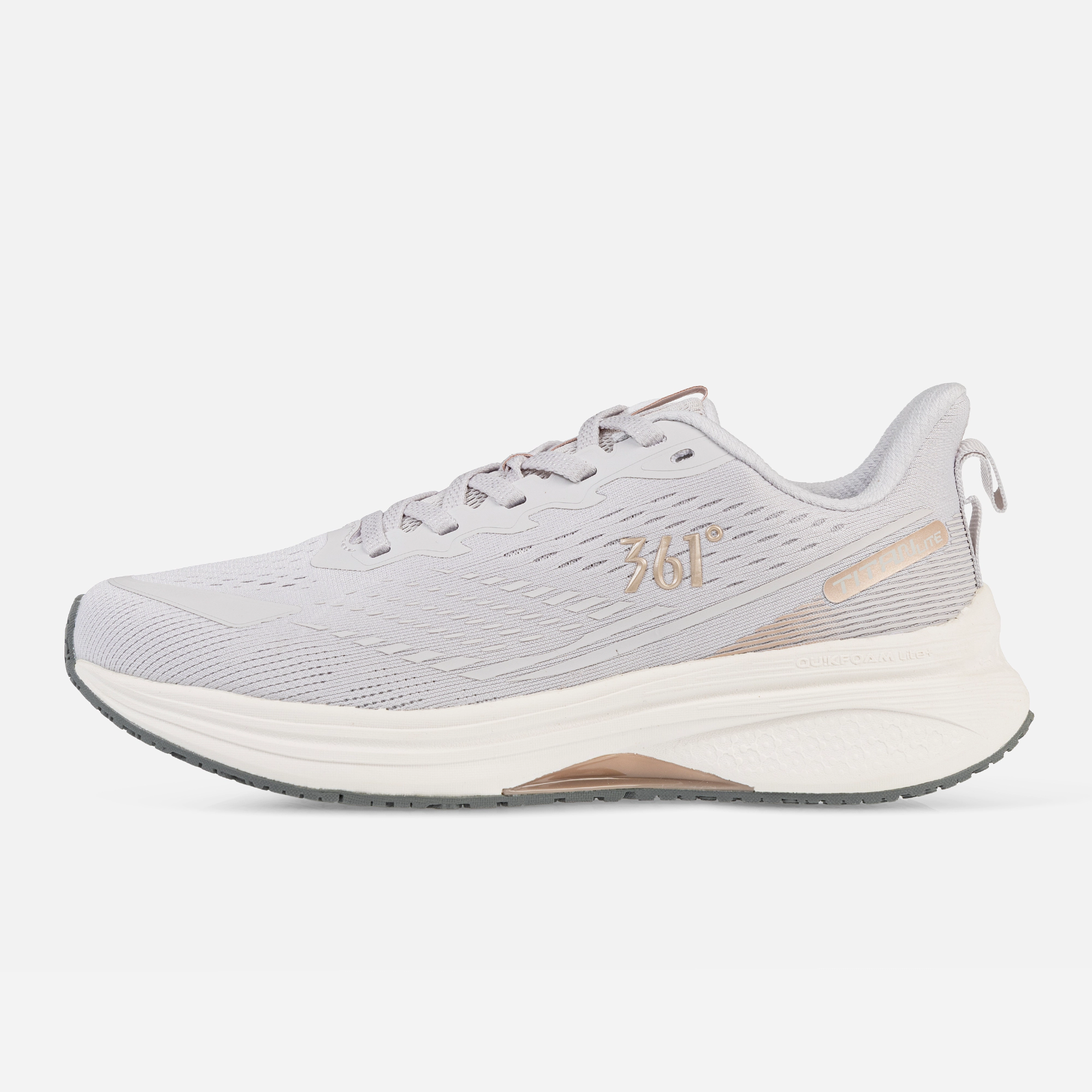 کفش دویدن زنانه، کفش ورزشی زنانه، کفش Running زنانه، کفش سبک و راحت، کفش تمرین روزانه، کفش محافظ پا و مچ، کفش 361 درجه