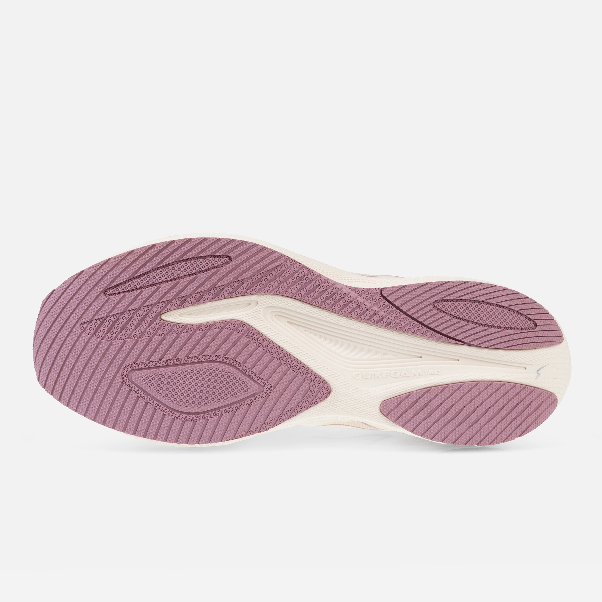 کفش دویدن زنانه، کفش Running زنانه 361 درجه، کفش ورزشی زنانه شیری صورتی، کفش تمرین زنانه سبک، کفش ورزشی تنفس‌پذیر، کفش Quik Foam زنانه، کفش ارگونومیک زنانه، کفش Rubber + EVA