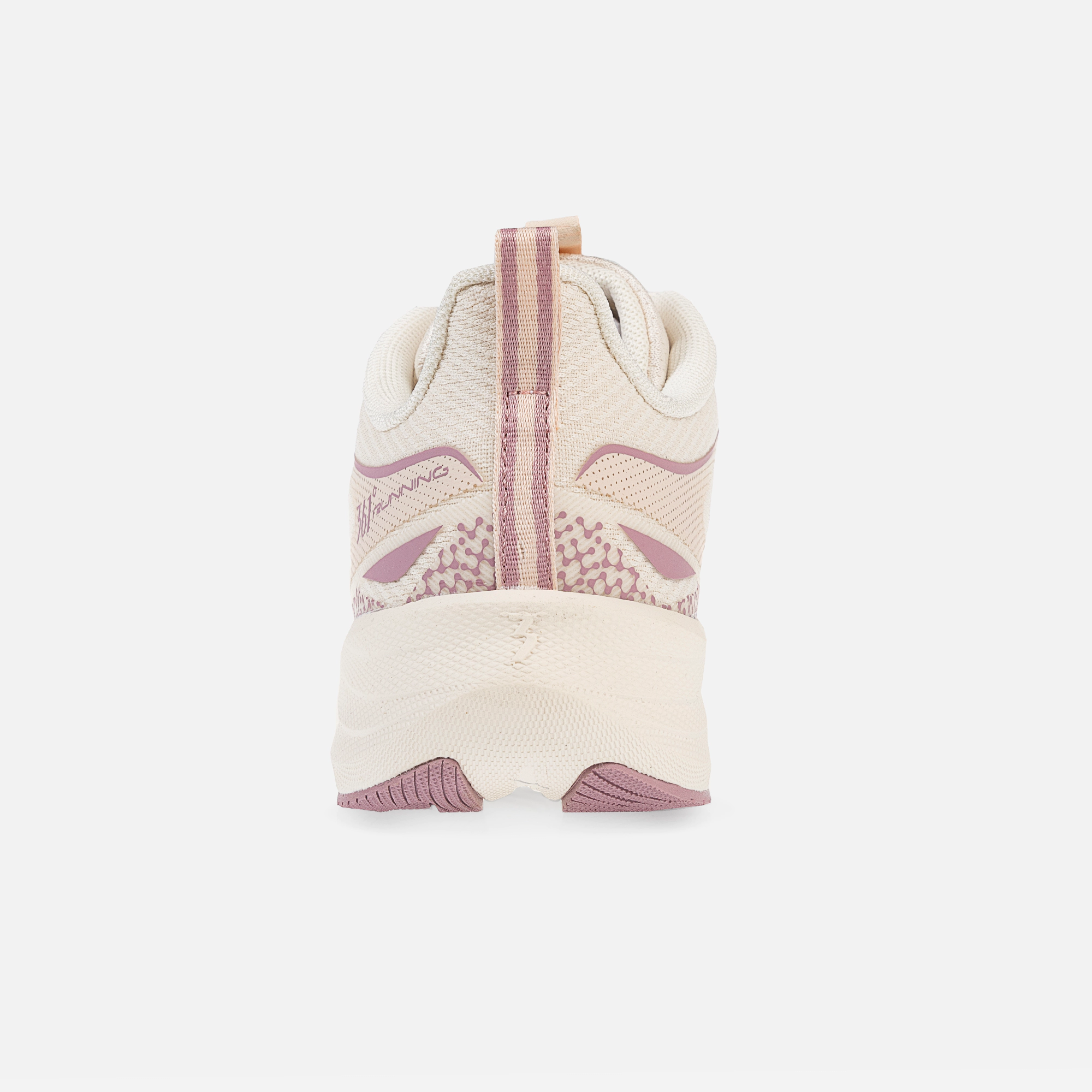 کفش دویدن زنانه، کفش Running زنانه 361 درجه، کفش ورزشی زنانه شیری صورتی، کفش تمرین زنانه سبک، کفش ورزشی تنفس‌پذیر، کفش Quik Foam زنانه، کفش ارگونومیک زنانه، کفش Rubber + EVA