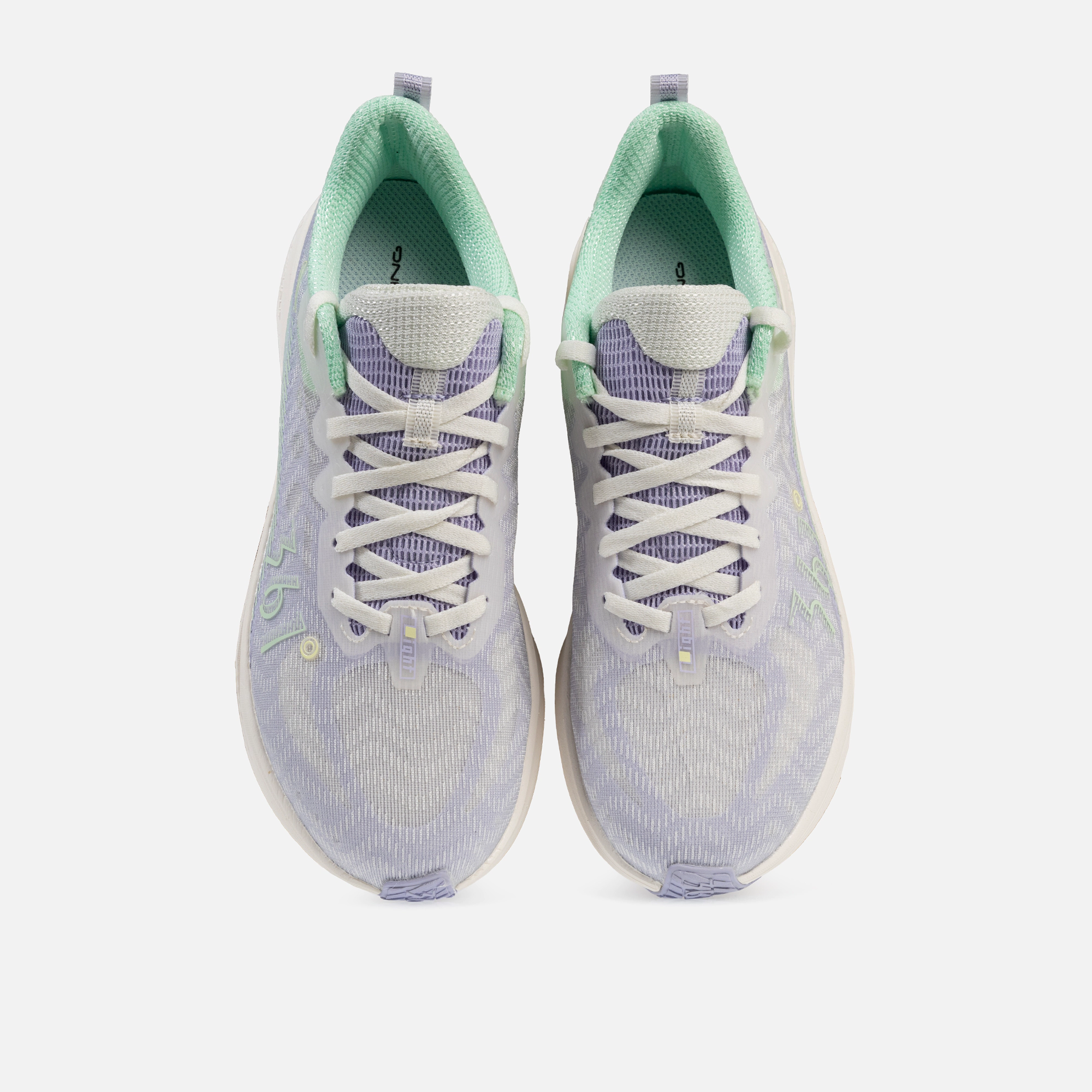 کفش مخصوص دویدن زنانه 361 درجه مدل W582512219-4 با رویه پارچه تنفس‌پذیر، زیره Rubber + EVA، سبک و ارگونومیک، مناسب دویدن و تمرینات ورزشی روزانه