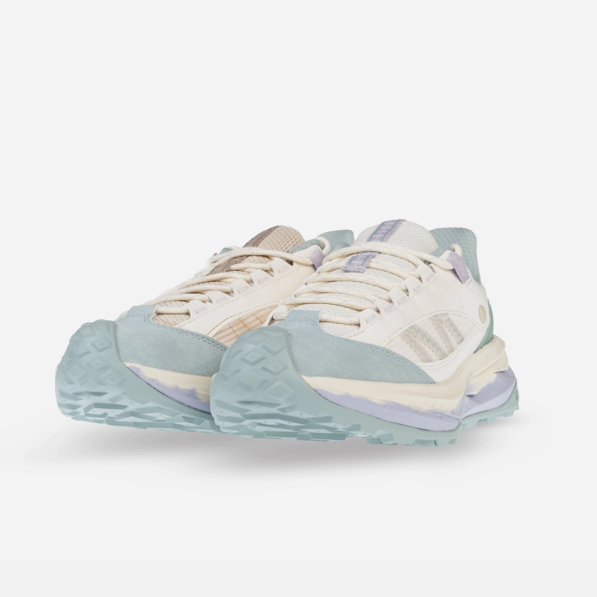 کفش روزمره و طبیعت‌گردی زنانه 361 درجه مدل W582443302-6 با رویه چرم مصنوعی و پارچه تنفس‌پذیر و زیره Rubber + EVA، مناسب پیاده‌روی طولانی، طبیعت‌گردی و فعالیت‌های روزمره، سبک و راحت