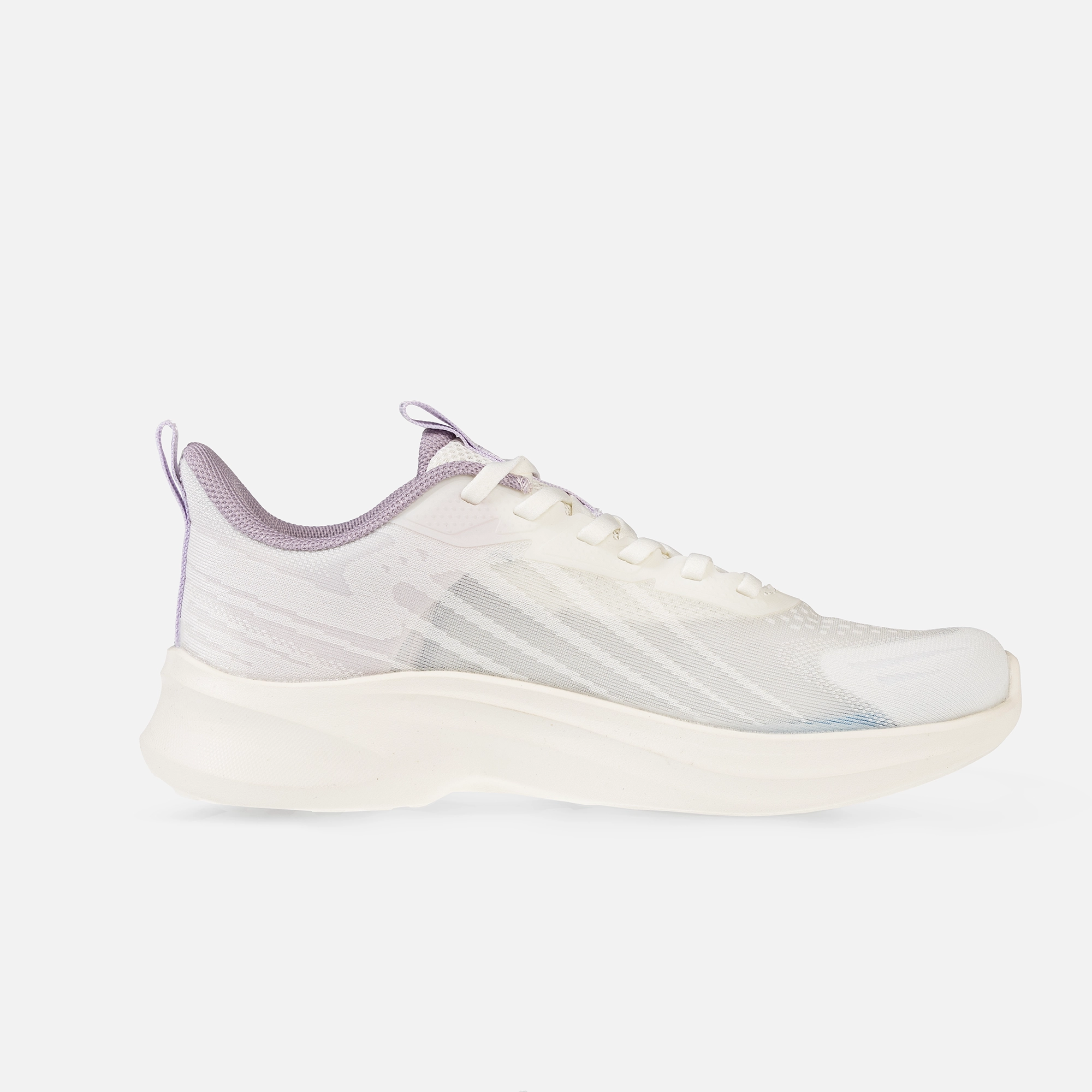 کفش مخصوص دویدن زنانه W682522251-2H بنفش از برند 361 درجه با رویه پارچه + TPU و زیره EVA + Rubber، سبک، انعطاف‌پذیر و راحت، مناسب دویدن، پیاده‌روی و فعالیت‌های ورزشی با محافظت از پا و مچ