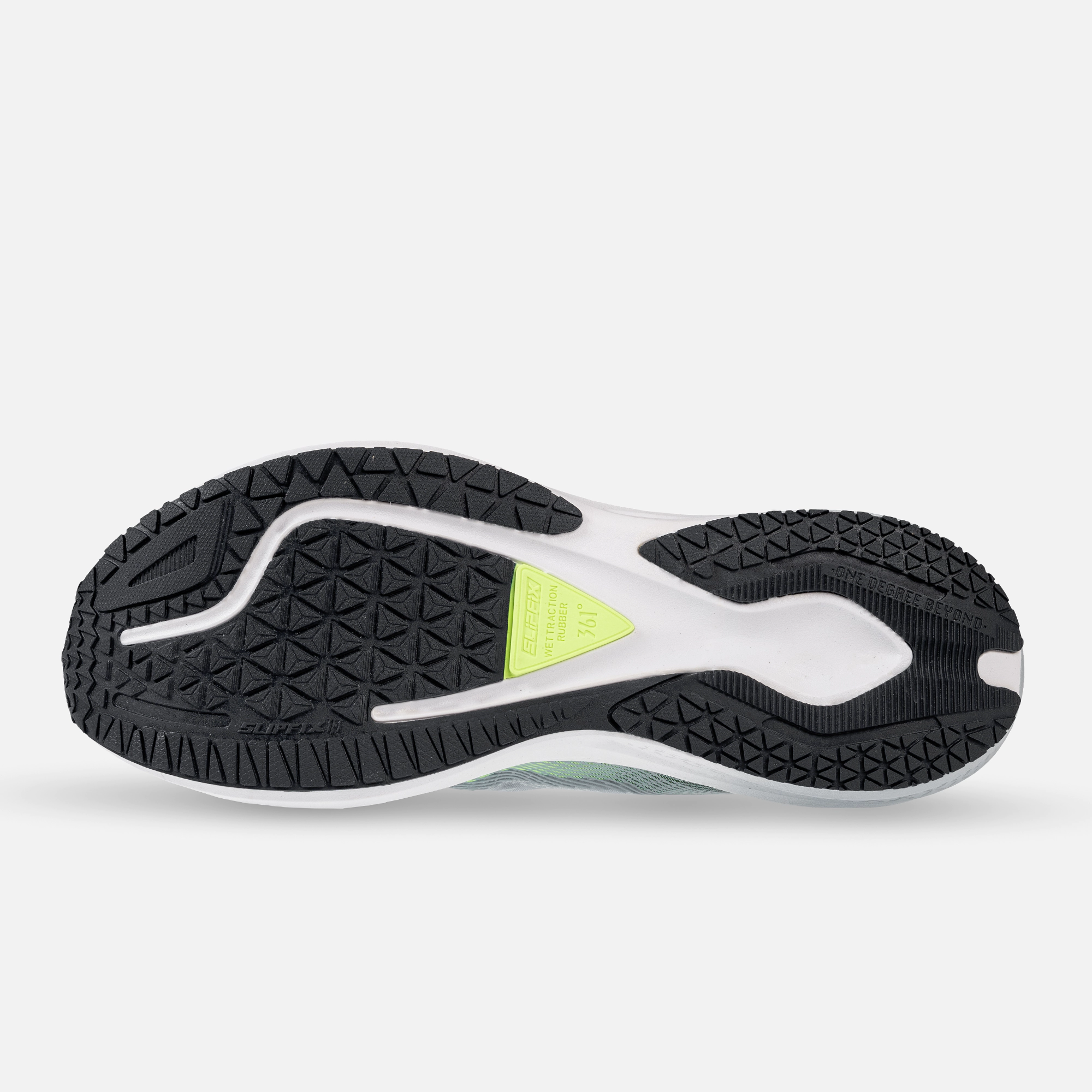 کفش مخصوص دویدن مردانه W572422205-4 برند 361 درجه، رنگ آبی، سبک و تنفس‌پذیر، مناسب دویدن، پیاده‌روی و تمرینات ورزشی