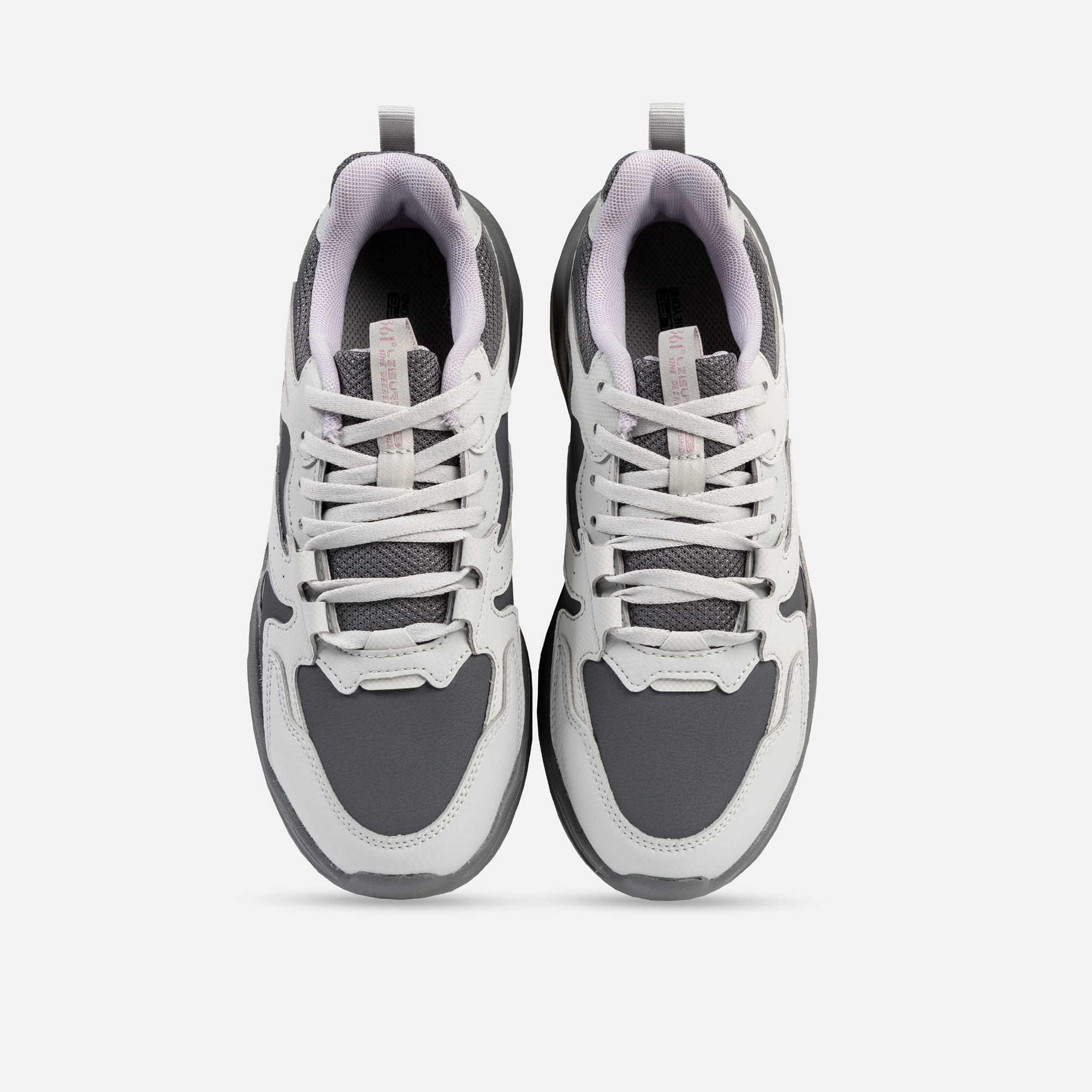 کفش روزمره زنانه 361 درجه مدل W582436716-3 با رویه پارچه و چرم مصنوعی، زیره TPU + EVA، سبک و راحت برای پیاده‌روی روزانه و محافظت از پا