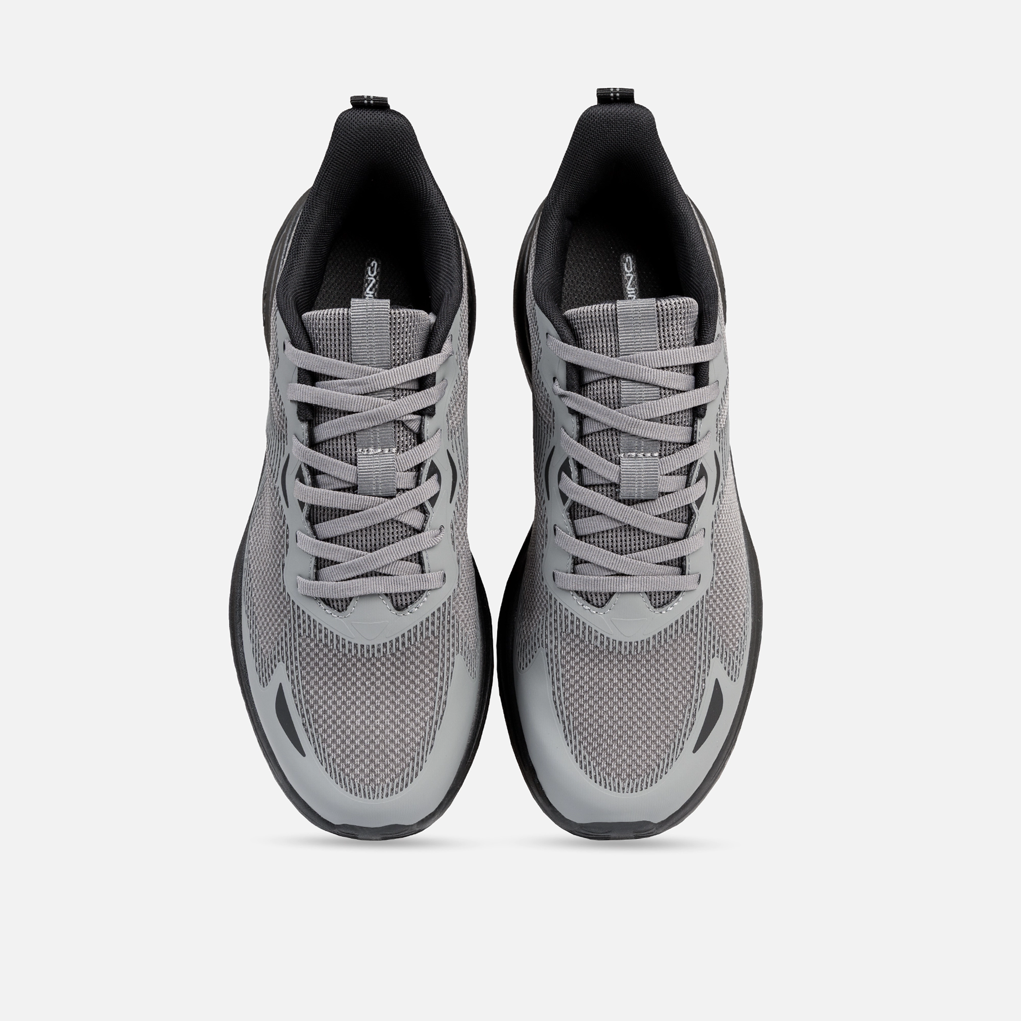 کفش دویدن مردانه W572432207-5 برند 361 درجه، رنگ طوسی، سبک و راحت برای دویدن، پیاده‌روی و تمرینات ورزشی