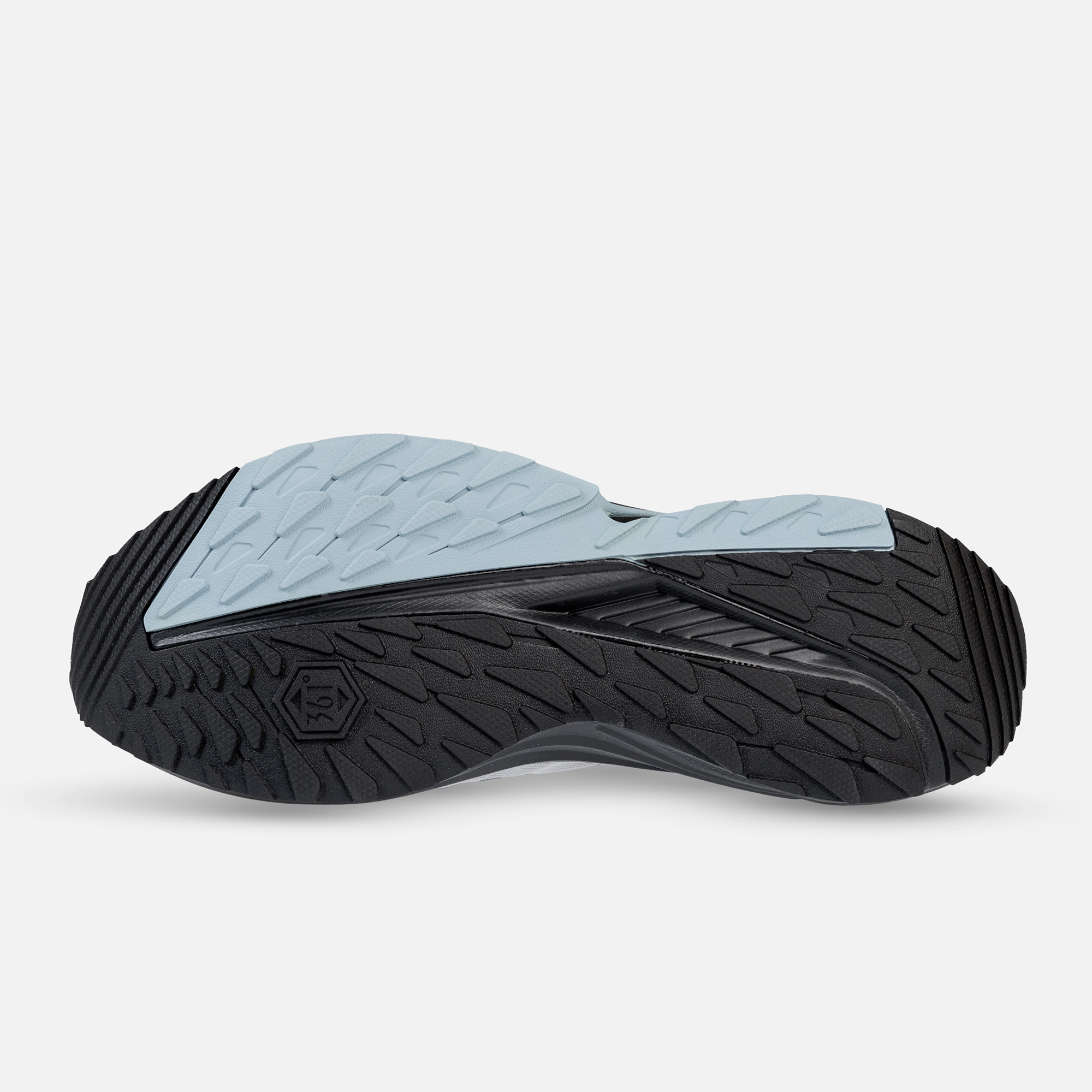 کفش مخصوص دویدن مردانه ۳۶۱ درجه مدل W572422219-4 رنگ طوسی، سبک و ارگونومیک با رویه پارچه‌ای تنفس‌پذیر و زیره Rubber + EVA، مناسب دویدن، پیاده‌روی و تمرینات باشگاهی، محافظت کامل از پا و مچ، افزایش راحتی و بازگشت انرژی در طول تمرین