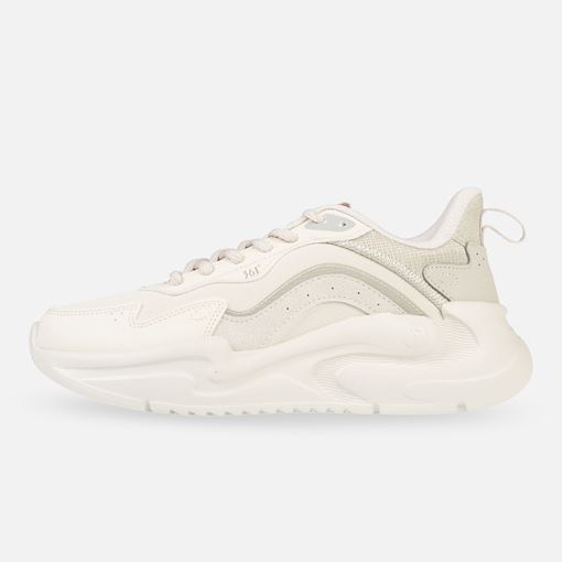 کفش روزمره زنانه، کفش راحتی زنانه، کفش پیاده‌روی زنانه، کفش سبک EVA، کفش شیری زنانه، کفش برند ۳۶۱ درجه، کفش زنانه تنفس‌پذیر، کفش W’s Lifestyle