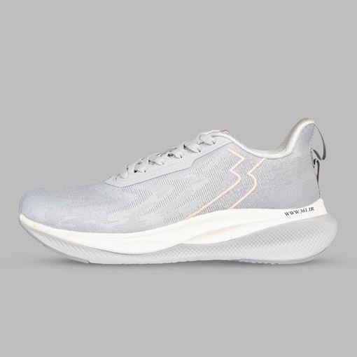 کفش مخصوص دویدن زنانه ۳۶۱ درجه، کفش Running زنانه طوسی، کفش ورزشی سبک زنانه، کتونی دویدن زنانه، کفش باشگاهی زنانه، کفش اسپرت زنانه برای تمرین، کفش ورزشی تنفس‌پذیر، کفش راحت برای پیاده‌روی و دویدن، کفش EVA و Rubber زنانه، کفش تمرین روزانه زنانه