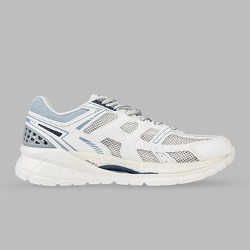 کفش روزمره مردانه ۳۶۱ درجه مدل W572426768-1 رنگ طوسی و آبی، مناسب پیاده‌روی و استفاده روزانه