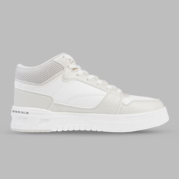 کفش روزمره زنانه 361 درجه مدل W582446624-2 با رویه چرم مصنوعی و پارچه، داخل خزدار و زیره EVA + SEBS، مناسب پیاده‌روی راحت و گرم در فصل‌های سرد