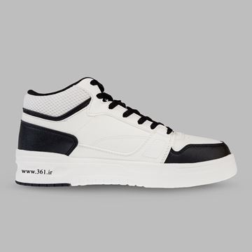 کفش روزمره زنانه 361 درجه مدل W582446624-4 با رویه چرم مصنوعی و پارچه، داخل خزدار و زیره EVA + SEBS، مناسب پیاده‌روی راحت و گرم در فصل‌های سرد