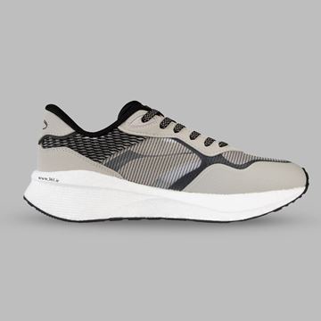 کفش روزمره زنانه، کفش 361 درجه زنانه، کفش پیاده‌روی زنانه، کفش کژوال زنانه، کفش راحتی زنانه، کفش سبک زنانه، کفش W582426706-4، کفش مشکی و طوسی زنانه، کفش مناسب پیاده‌روی، کفش بادوام زنانه