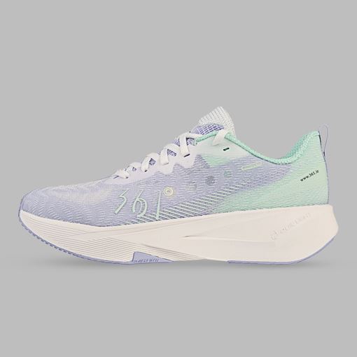 کفش مخصوص دویدن زنانه 361 درجه مدل W582512219-4 با رویه پارچه تنفس‌پذیر، زیره Rubber + EVA، سبک و ارگونومیک، مناسب دویدن و تمرینات ورزشی روزانه