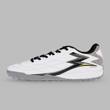 کفش تمرین فوتبال مردانه برند ۳۶۱ درجه مدل W672427901-1 رنگ سفید، سبک و انعطاف‌پذیر، مناسب حرکات سریع و تمرین ورزشی