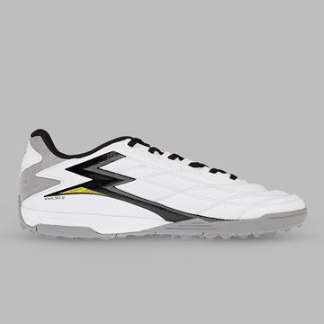 کفش تمرین فوتبال مردانه برند ۳۶۱ درجه مدل W672427901-1 رنگ سفید، سبک و انعطاف‌پذیر، مناسب حرکات سریع و تمرین ورزشی