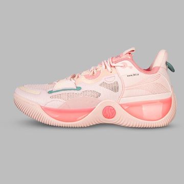 کفش مخصوص دویدن مردانه صورتی برند 361 با طراحی سبک و تنفس‌پذیر، زیره با قابلیت ضربه‌گیری برای حمایت از پا و مچ در فعالیت‌های ورزشی و دویدن روزانه