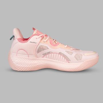 کفش مخصوص دویدن مردانه صورتی برند 361 با طراحی سبک و تنفس‌پذیر، زیره با قابلیت ضربه‌گیری برای حمایت از پا و مچ در فعالیت‌های ورزشی و دویدن روزانه